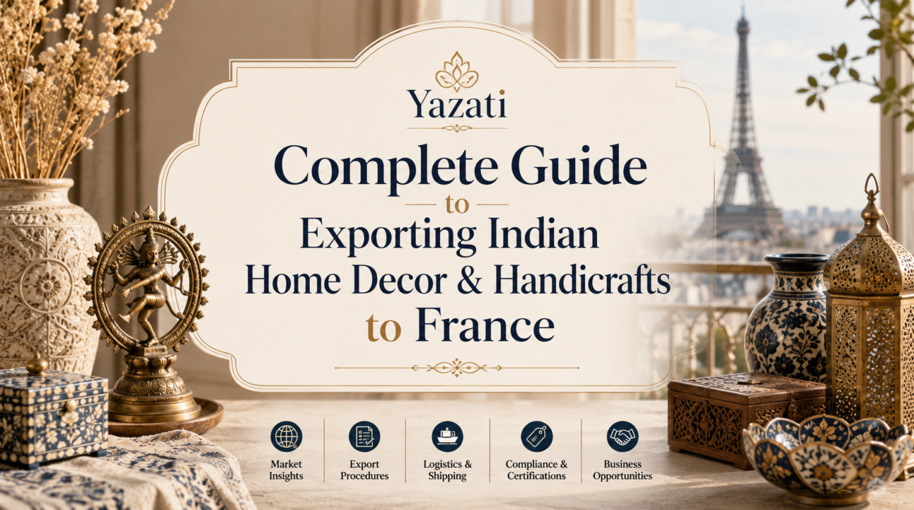 Complete Guide to Exporting Indian Home Decor & Handicrafts to France