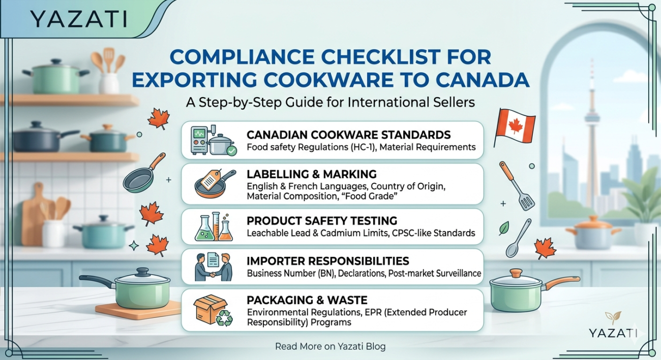 Compliance Checklist for Exporting Cookware to Canada