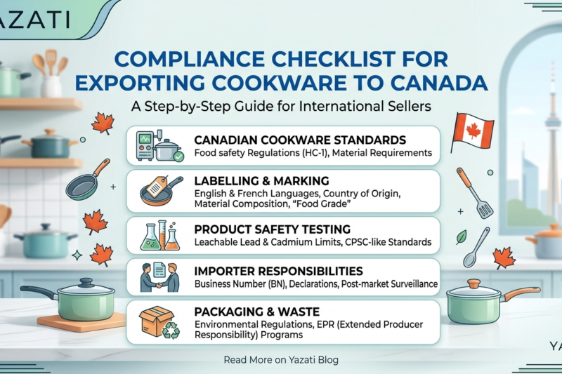 Compliance Checklist for Exporting Cookware to Canada