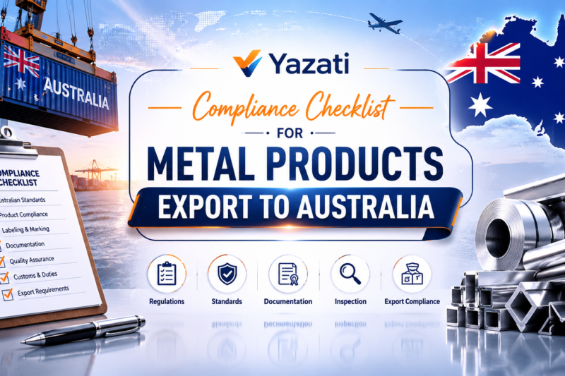 Compliance Checklist for Metal Products Export to Australia