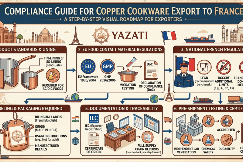 Compliance Guide for Copper Cookware Export to France