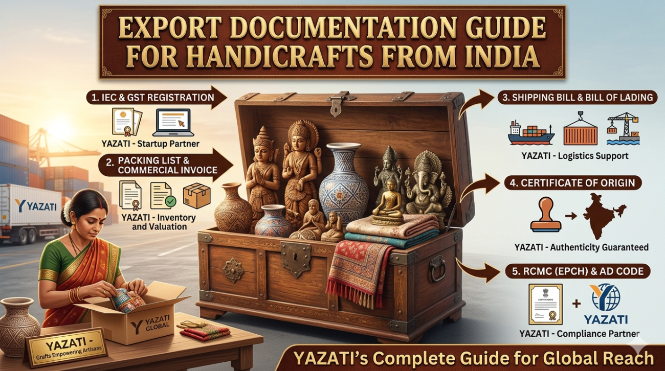 Export Documentation Guide for Handicrafts from India