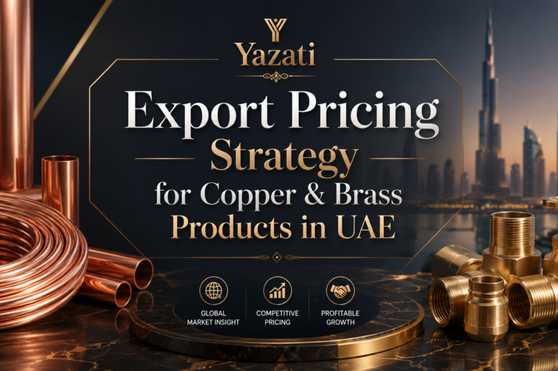 Export Pricing Strategy for Copper & Brass Products in UAE