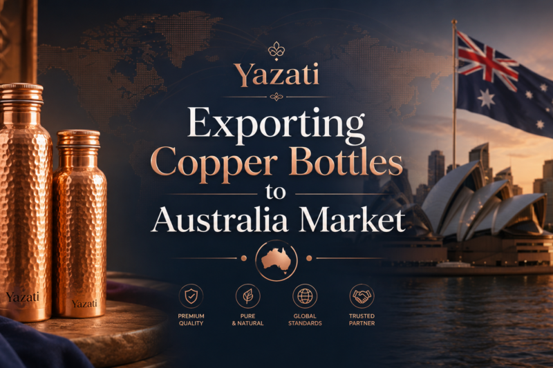 Exporting Copper Bottles to Australia Market