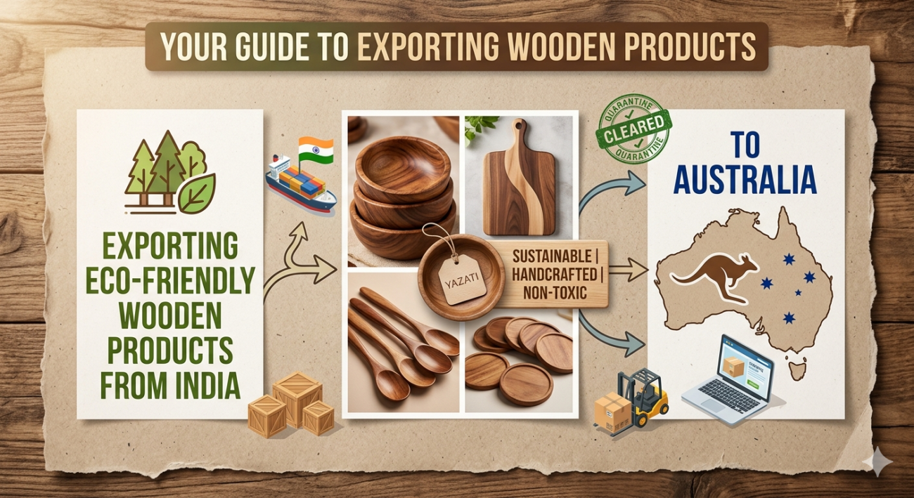 Exporting Eco-Friendly Wooden Products to Australia