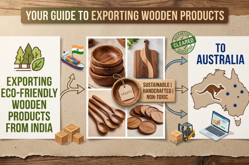 Exporting Eco-Friendly Wooden Products to Australia