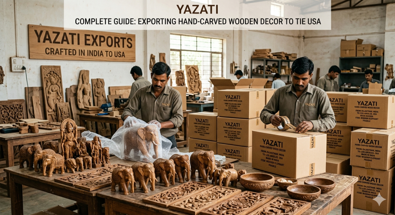 Exporting Hand-Carved Wooden Decor to the USA: Complete Guide