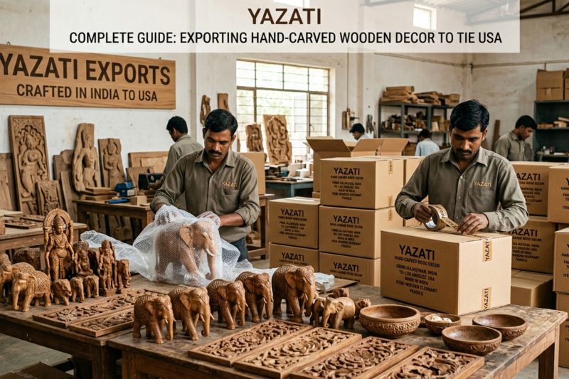 Exporting Hand-Carved Wooden Decor to the USA: Complete Guide