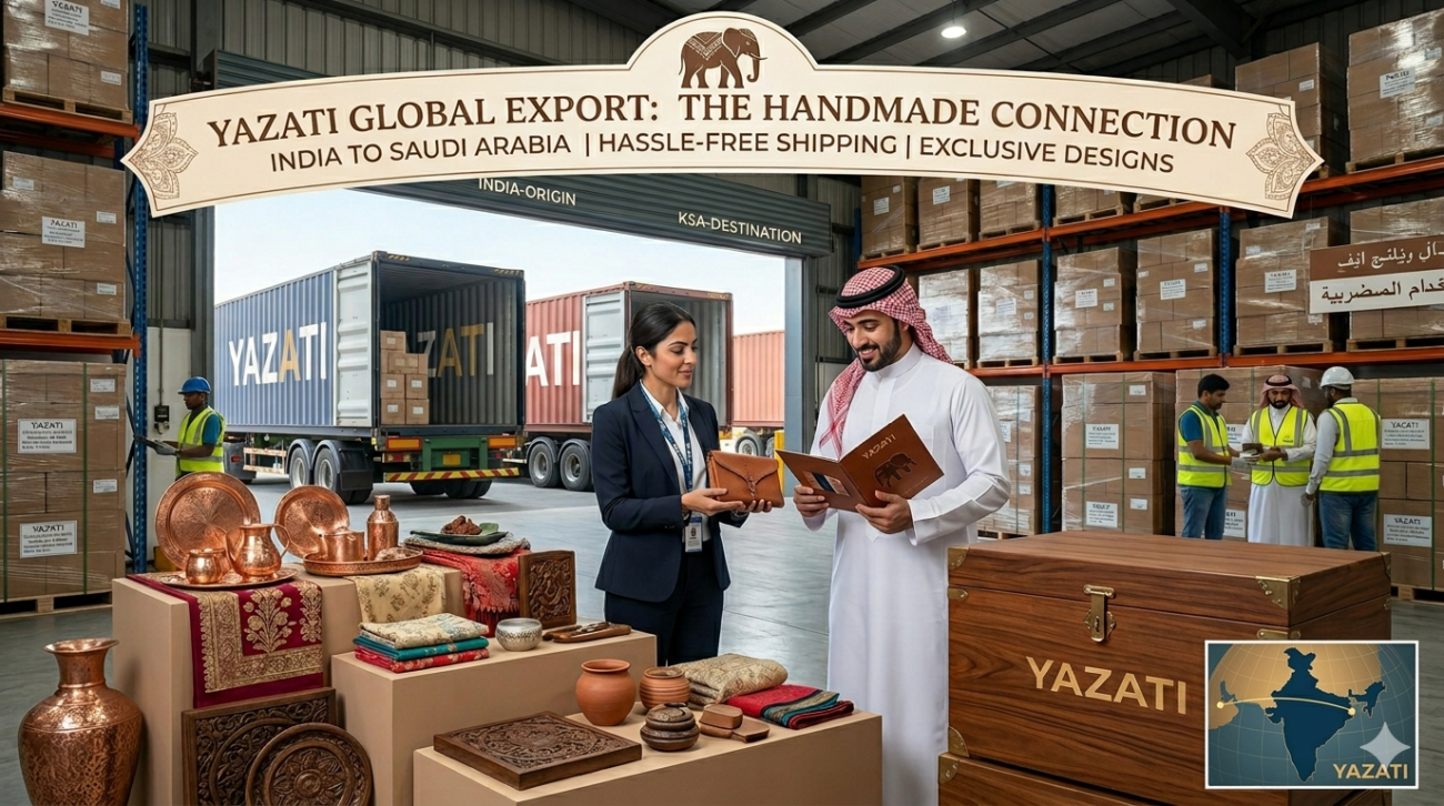Exporting Handmade Products from India to Saudi Arabia
