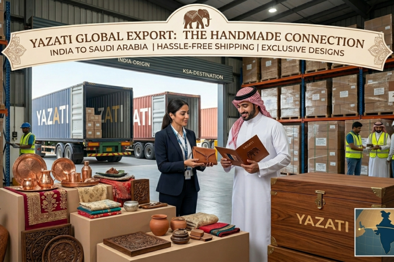 Exporting Handmade Products from India to Saudi Arabia