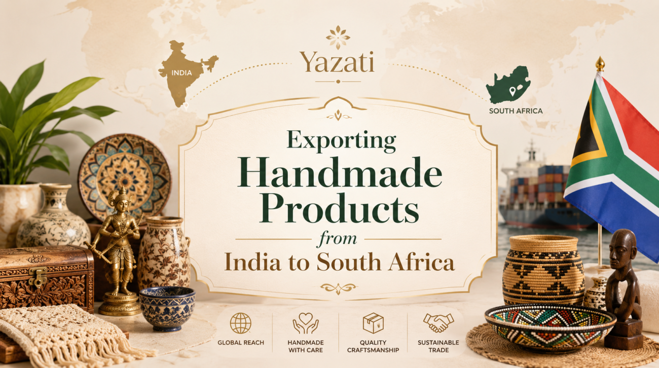 Exporting Handmade Products from India to South Africa