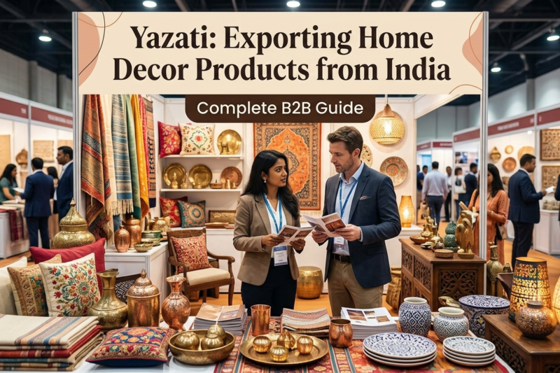 Exporting Home Decor Products from India: Complete B2B Guide