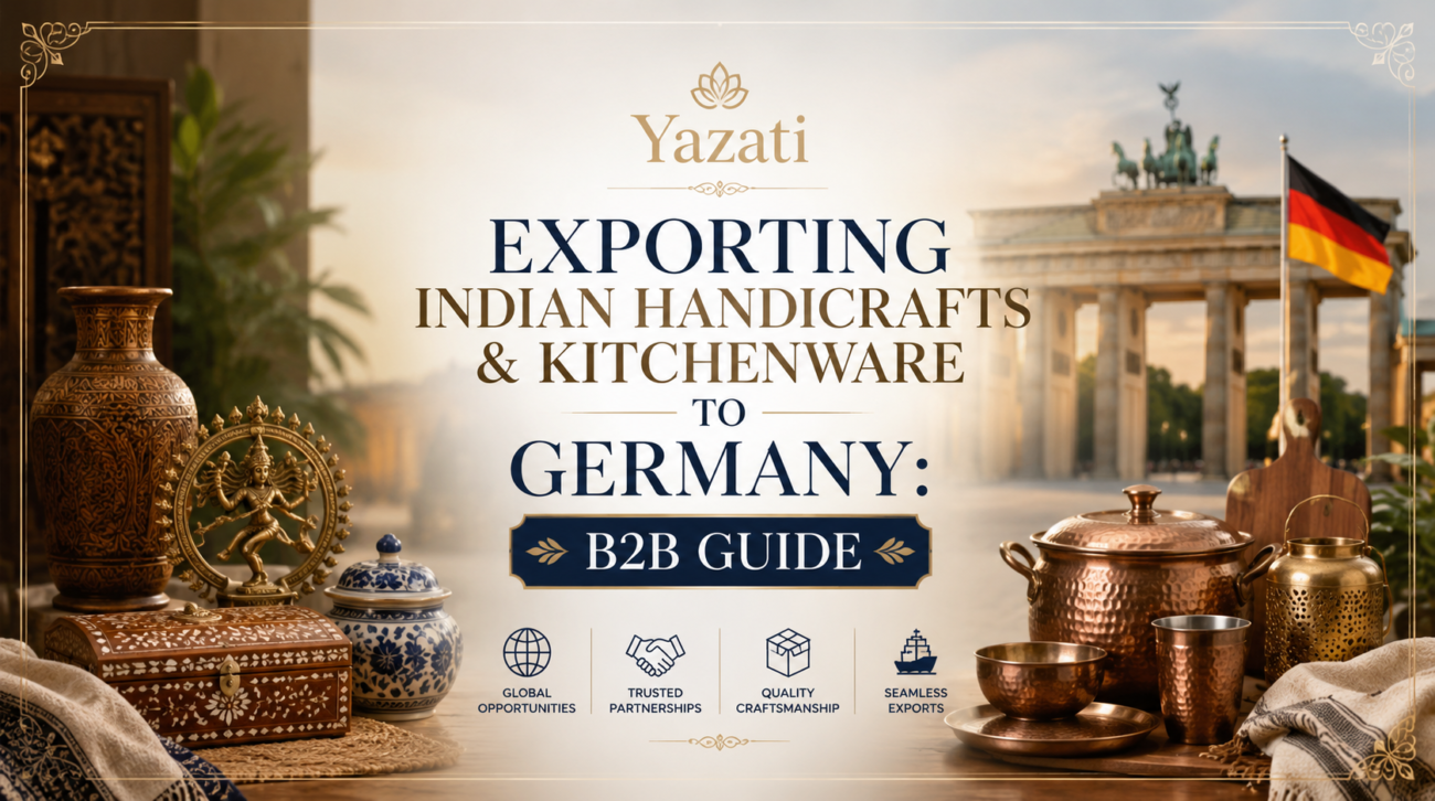 Exporting Indian Handicrafts & Kitchenware to Germany: B2B Guide