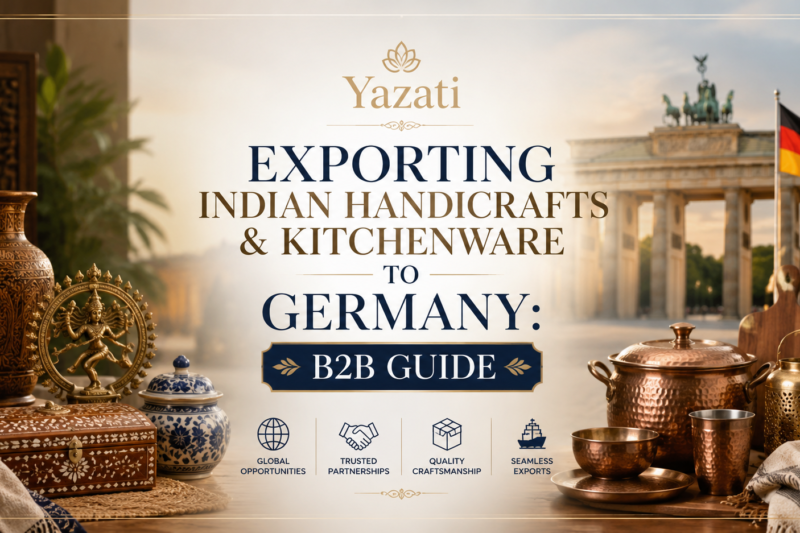 Exporting Indian Handicrafts & Kitchenware to Germany: B2B Guide
