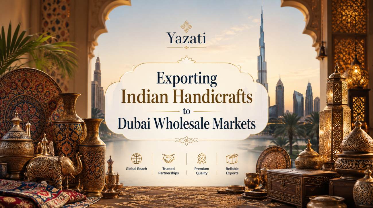 Exporting Indian Handicrafts to Dubai Wholesale Markets
