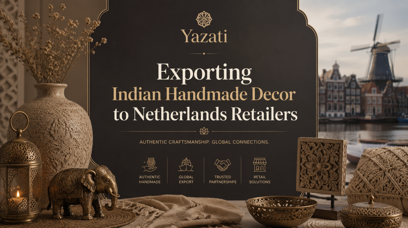 Exporting Indian Handmade Decor to Netherlands Retailers