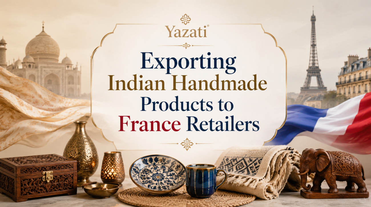 Exporting Indian Handmade Products to France Retailers
