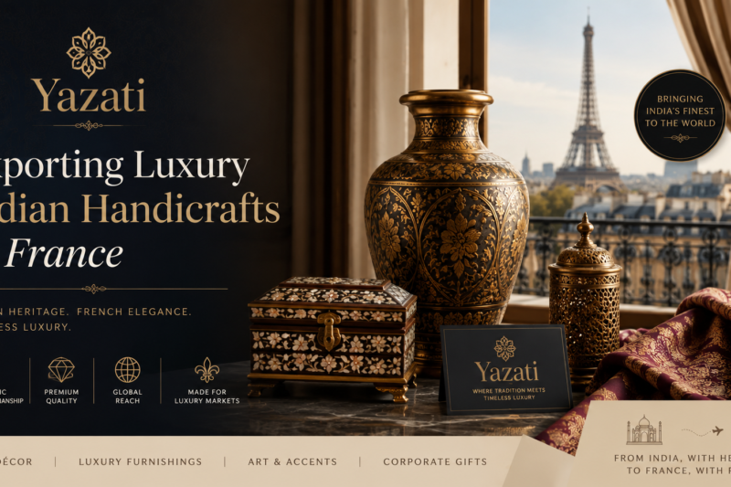 Exporting Luxury Indian Handicrafts to France