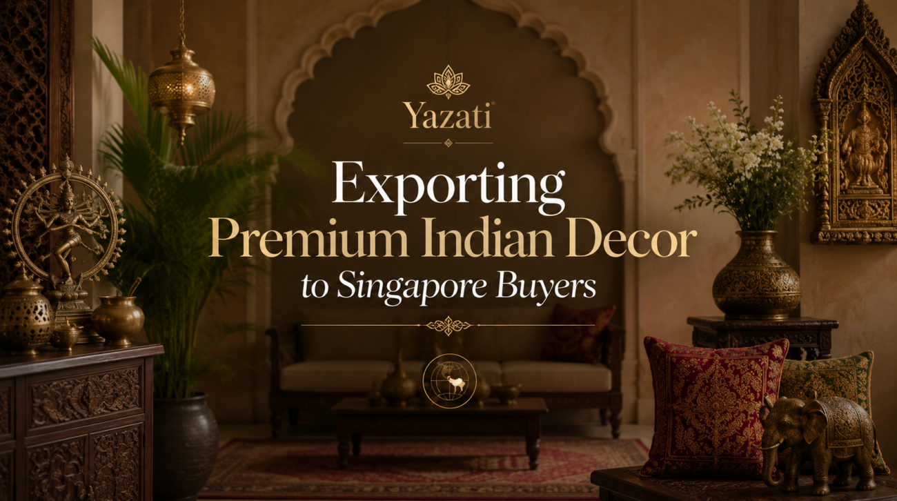 Exporting Premium Indian Decor to Singapore Buyers
