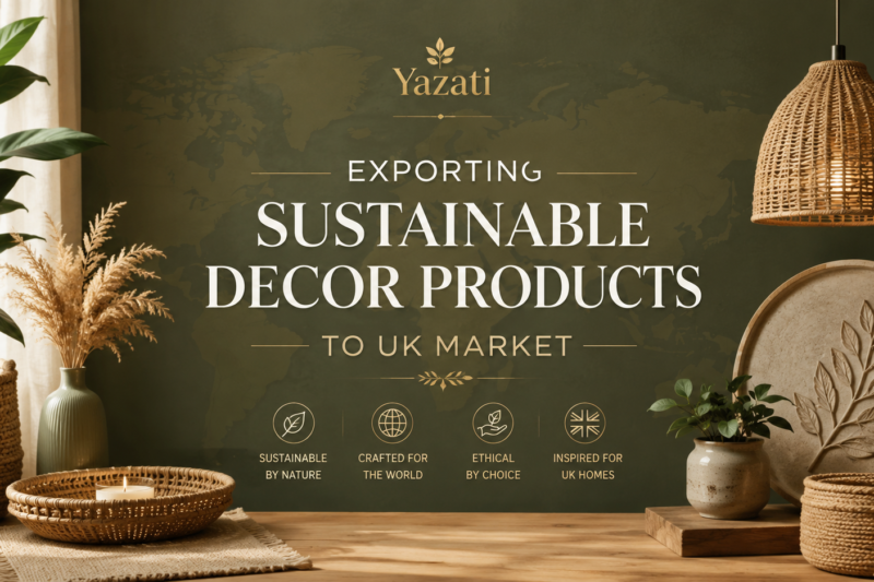Exporting Sustainable Decor Products to UK Market