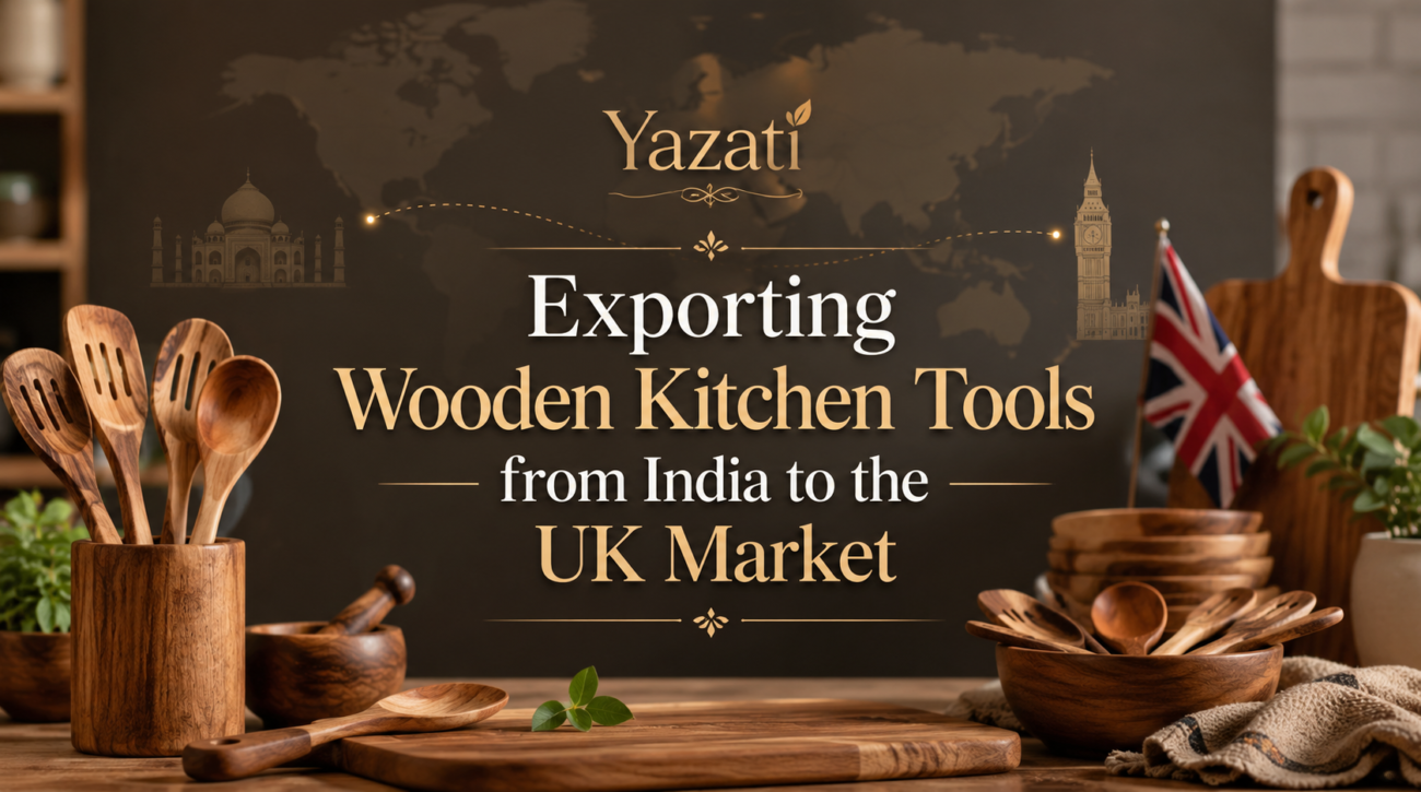 Exporting Wooden Kitchen Tools from India to the UK Market