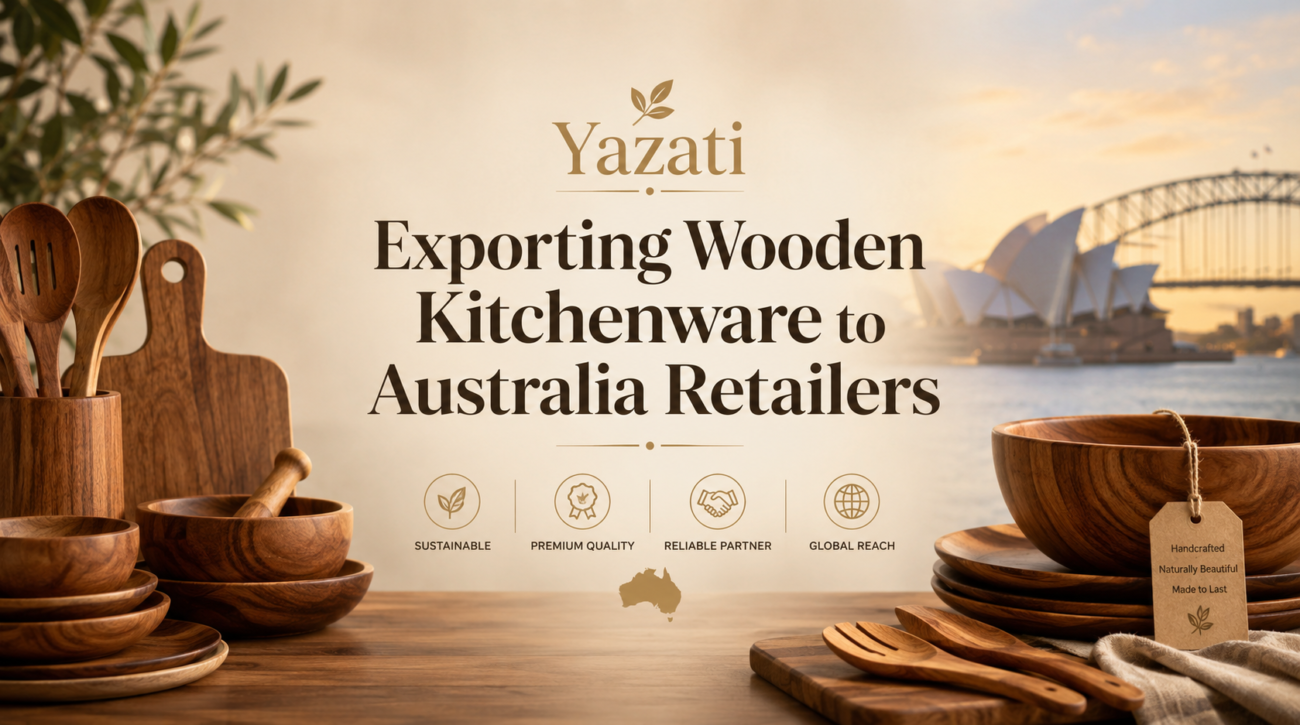 Exporting Wooden Kitchenware to Australia Retailers