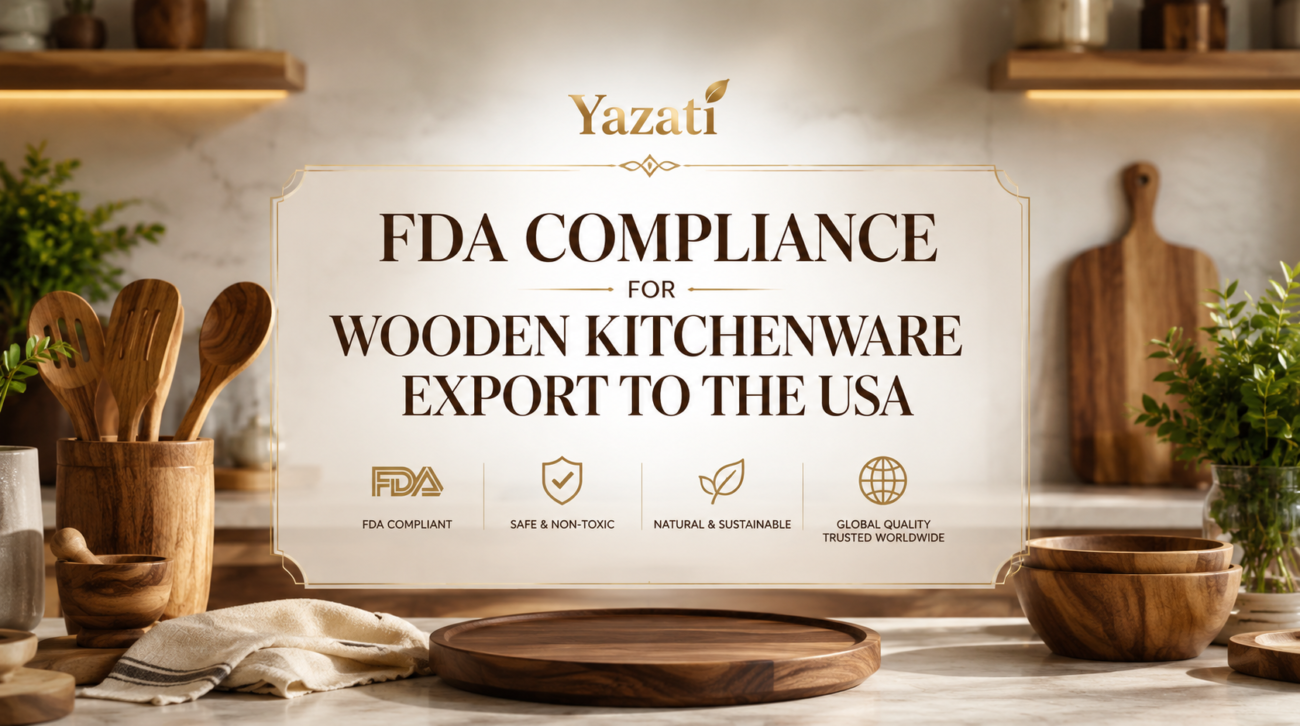 FDA Compliance for Wooden Kitchenware Export to the USA