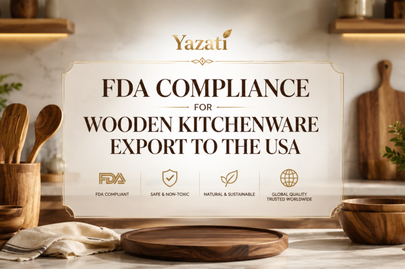 FDA Compliance for Wooden Kitchenware Export to the USA
