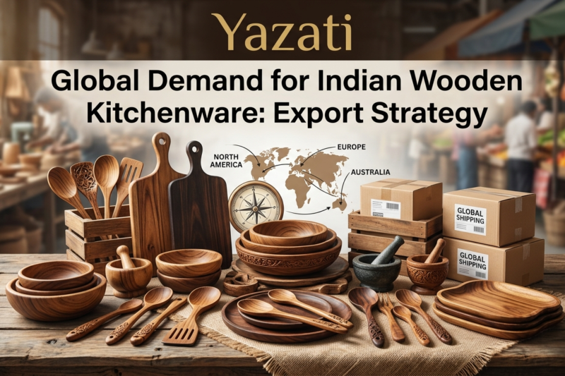 Global Demand for Indian Wooden Kitchenware: Export Strategy