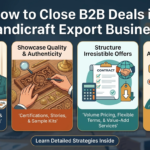 How to Close B2B Deals in Handicraft Export Business