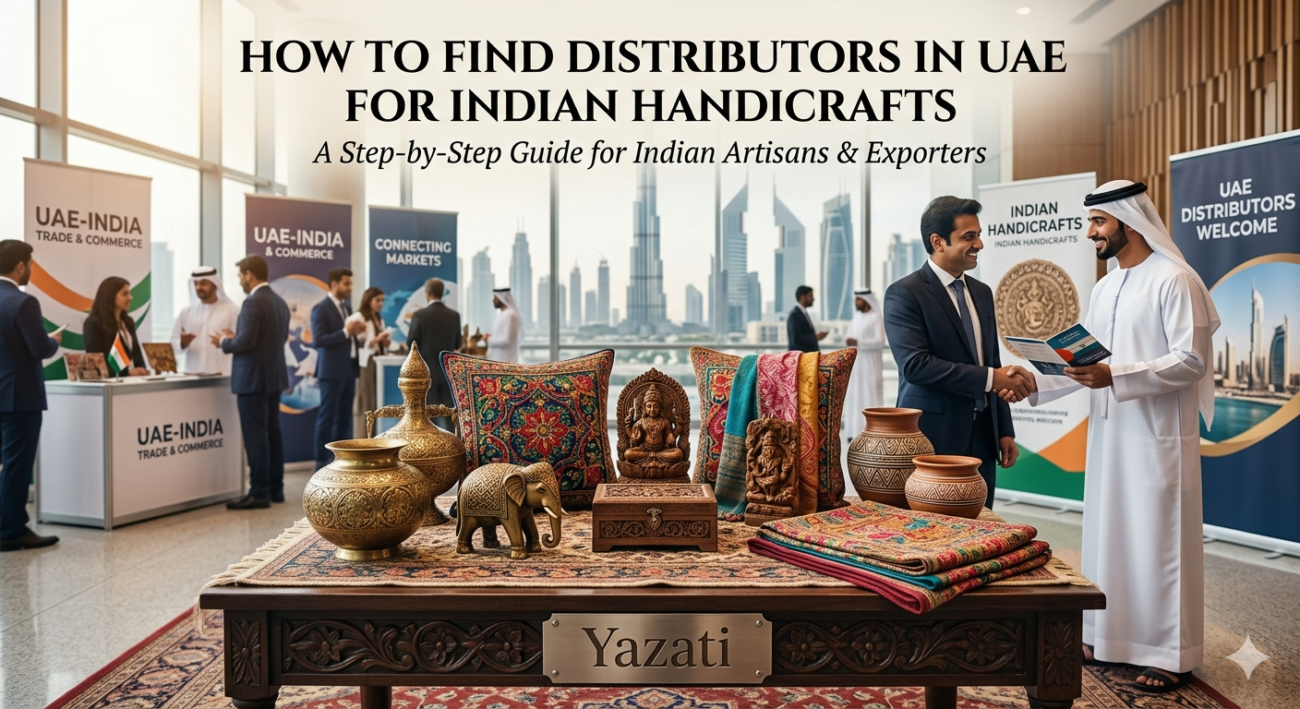 How to Find Distributors in UAE for Indian Handicrafts