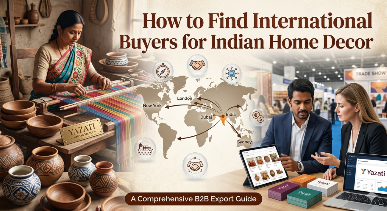 How to Find International Buyers for Indian Home Decor