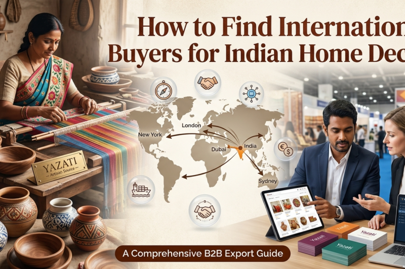 How to Find International Buyers for Indian Home Decor