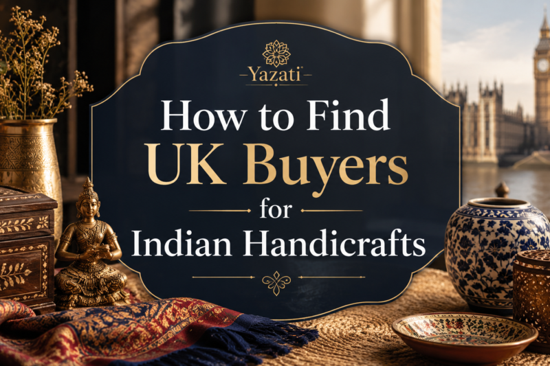 How to Find UK Buyers for Indian Handicrafts