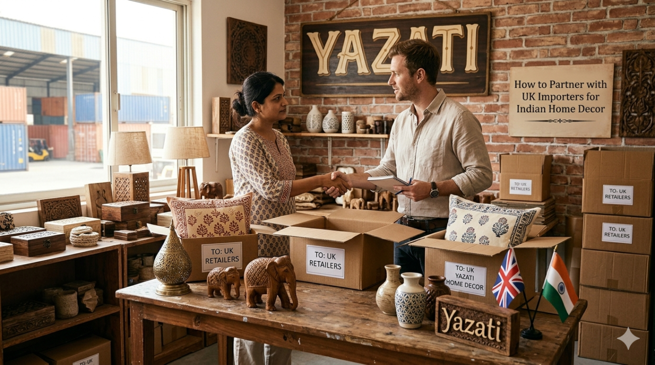 How to Partner with UK Importers for Indian Home Decor