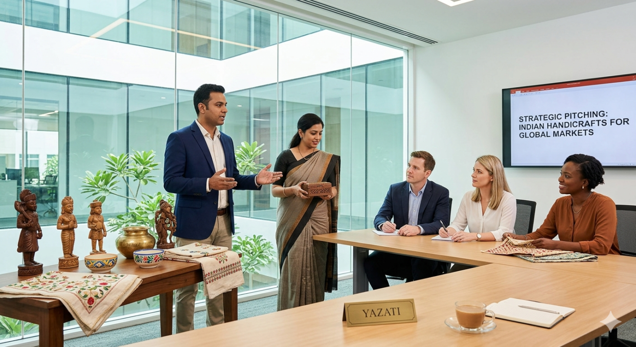 How to Pitch Indian Handicrafts to International Buyers