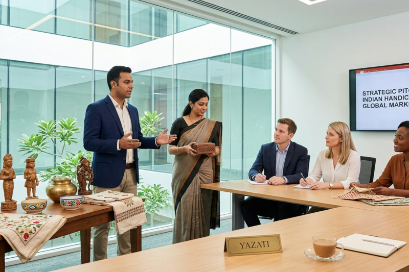 How to Pitch Indian Handicrafts to International Buyers