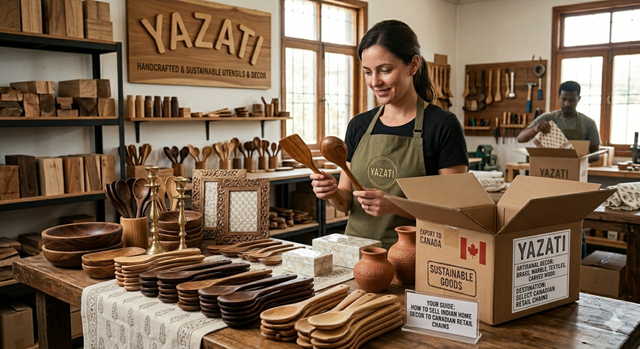How to Sell Indian Home Decor to Canadian Retail Chains