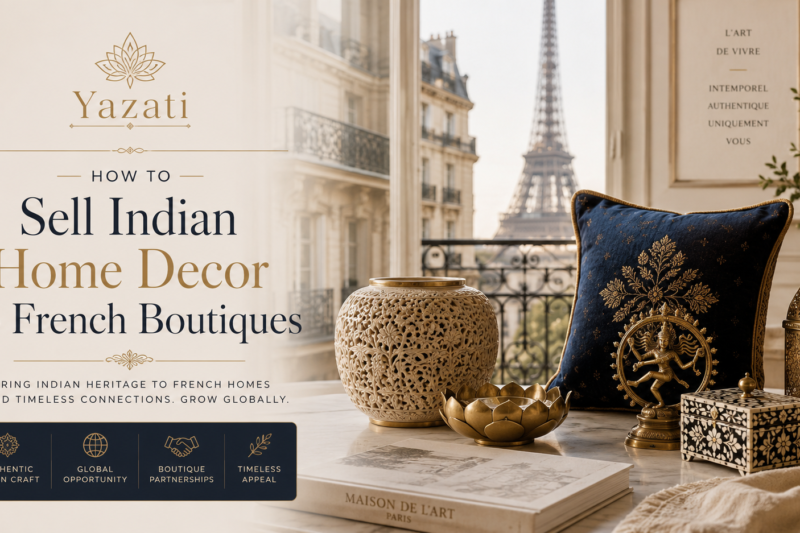 How to Sell Indian Home Decor to French Boutiques