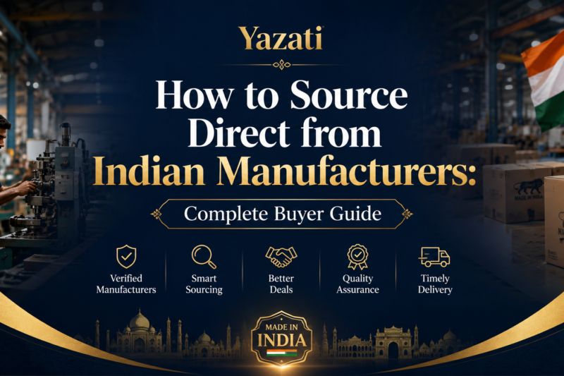 How to Source Direct from Indian Manufacturers: Complete Buyer Guide