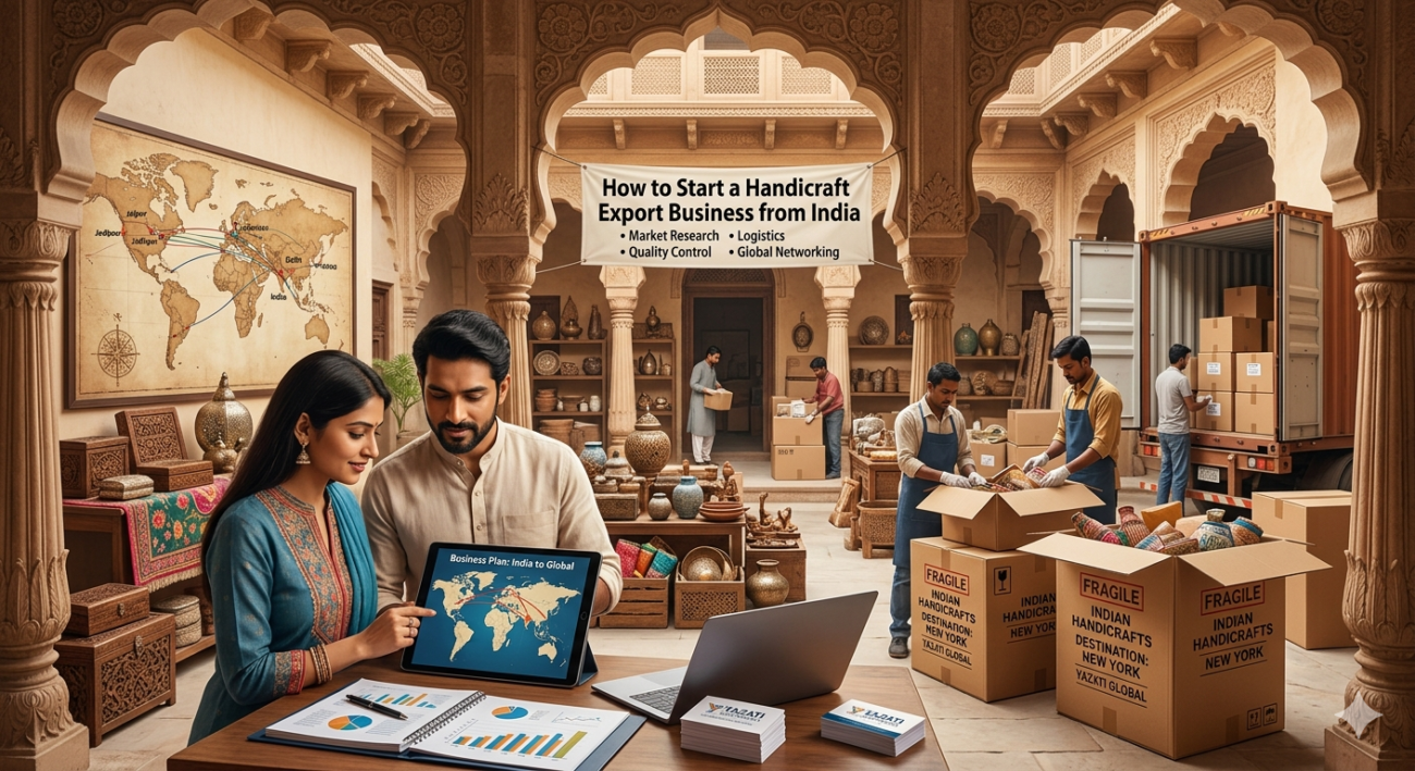How to Start a Handicraft Export Business from India