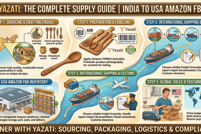 How to Supply Wooden Kitchen Utensils to USA Amazon Sellers