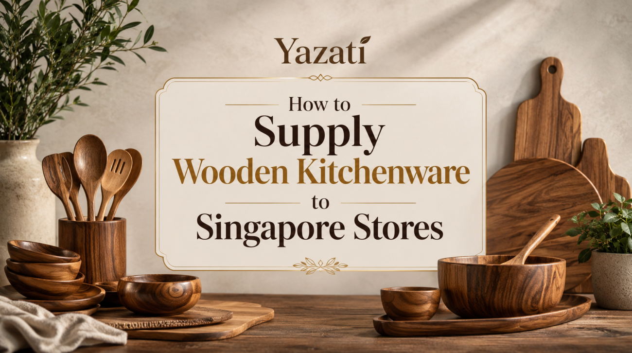 How to Supply Wooden Kitchenware to Singapore Stores