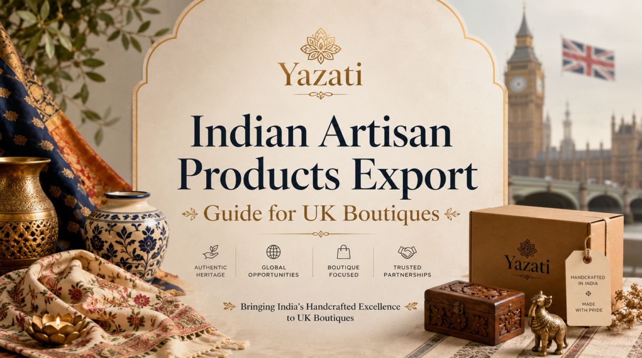 Indian Artisan Products Export Guide for UK Boutiques
