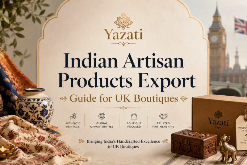 Indian Artisan Products Export Guide for UK Boutiques