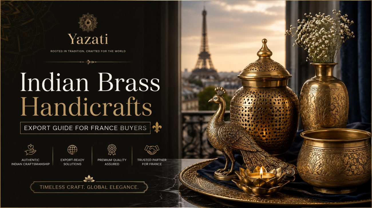 Indian Brass Handicrafts Export Guide for France Buyers