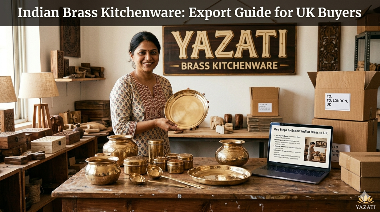 Indian Brass Kitchenware Export Guide for UK Buyers