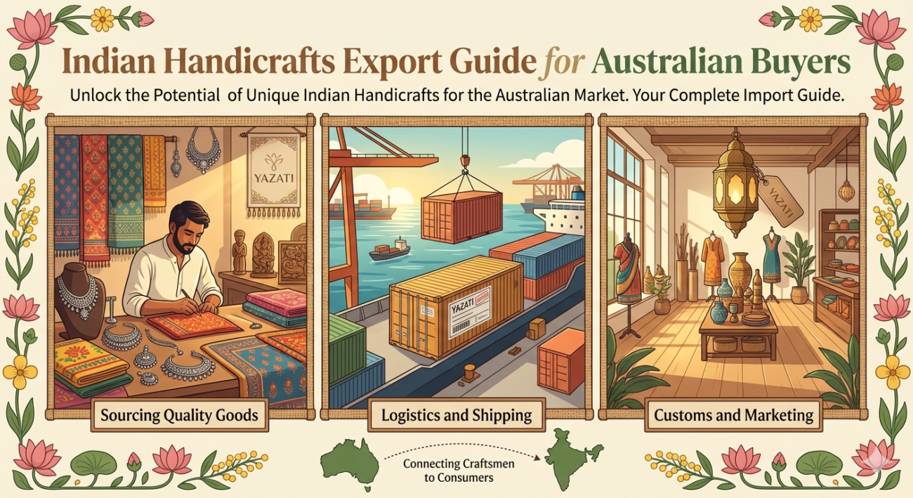 Indian Handicrafts Export Guide for Australian Buyers