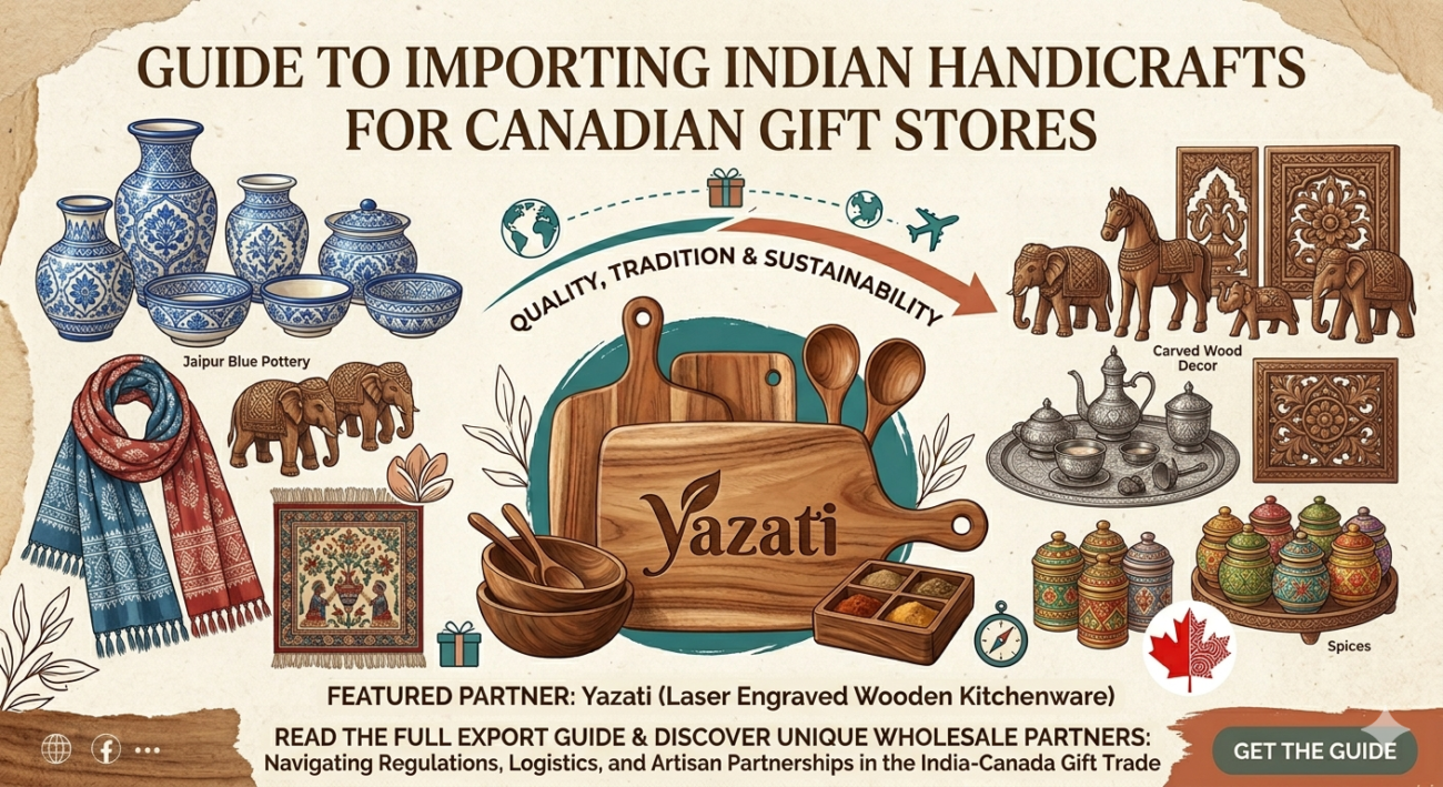 Indian Handicrafts Export Guide for Canadian Gift Stores