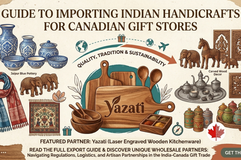 Indian Handicrafts Export Guide for Canadian Gift Stores